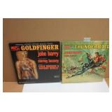007 Goldfinger & Thunderball Soundtrack Vinyl