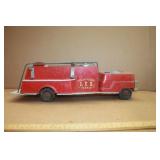 Structo Pressed Steel Toy Fire Truck