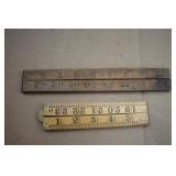 Folding Wooden Carpenters Rulers