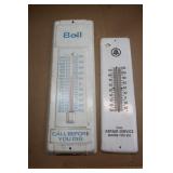 Bell Canada Advertising Thermometers
