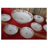 Limoges 'Elite' Fruit Bowl & Desert Dishes (10)