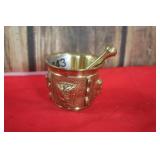 Miniature Brass Mortar & Pestle