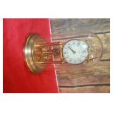 Kundo Glass Dome Clock  Germany