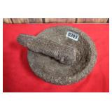 Stone Mortar & Pestle
