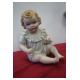 Bisque Porcelain Child Figurine