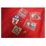 Vintage U.S Presidential / Political Pins