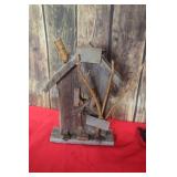 Barn Board Bird House Sillouette