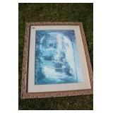 Gold Framed Floral Art Print