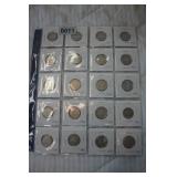 1939=49 Canadian 5 Cent Coin Collection