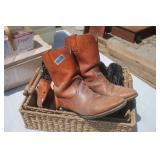 Ladies Riding Leather Boots