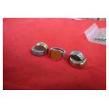 925 Silver Earings & Vintage Ring