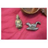 Brass Shakespeare Knocker, Cast Squirrel, Scoop