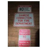 Vintage Metal Signa