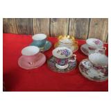 Vintage Tea Cups & Saucers / Royal Albert