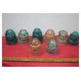 Vintage Glass Telephone Insulators