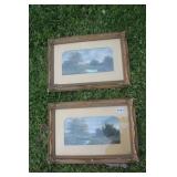 R.Hulk Watercolour Landscape Paintings