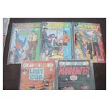 Metropolis Lady Cop & Man Hunter Comics