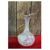 Gold Hand Painted Porcelain Vase