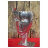 Aluminum Facial Sculpture
