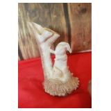 Rabbit Bone Carving   Unique