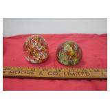 Vintage Art Glass Paperweights
