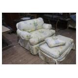 Wesley Hall Lounger Chair & Ottoman  USA