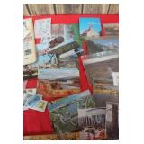 Canadian Post Cards & Stamp Collection