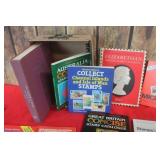 Stamp Collectors Book Collection