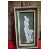 Art Nouveau Jasperware Porcelain Plaque