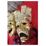 'Comedy & Tragedy  ' Theatre Masks