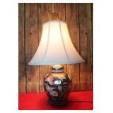 Asian Porcelain Table Lamp