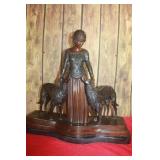 Bronze ' Les Amis Toujours'  Sculpture