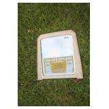 1920s porcelain Scale Top Mirror