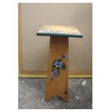 Folk Art Floral Painted Table