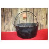 Early Cast Iron Cool Pot  13'