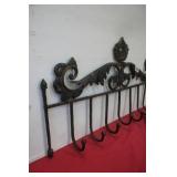 Cast Iron Hook Rack
