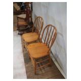 Vintage Hoop Back Cabin Chairs