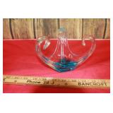 Art Glass Candy Dish