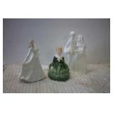 Belle, Bride/Groom, Anniversary Doulton Figurines