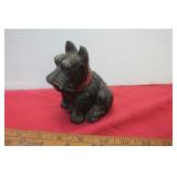 Cast Scottie Dog Coin Bank