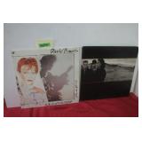 David Bowie & U2 Vinyl records