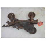 Cast Iron Hay Trolley