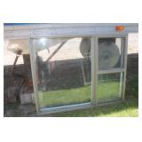 Aluminum & Low E   Slider window  58.5 x 47