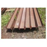 Steel I Beams x 6   - 20ft Lengths