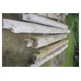 1800s Cedar Sleeper Logs