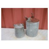 Viintage Metal Gas Cans