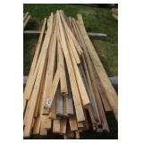 Pile Of Spruce Strapping