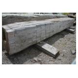 1800s Hand Hewn Barn Beam  9x10x104'l