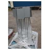 Skid Of Metal Sign Stands