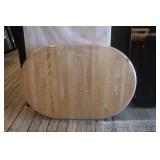 Birch Oval Table Top / 2 Leaves